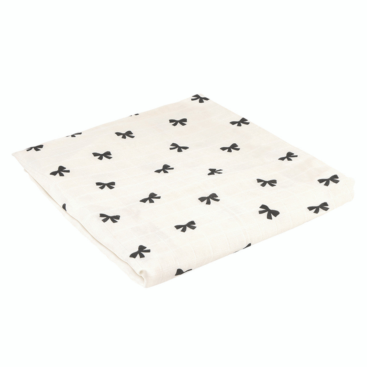 Bow Swaddle & Rattle Set