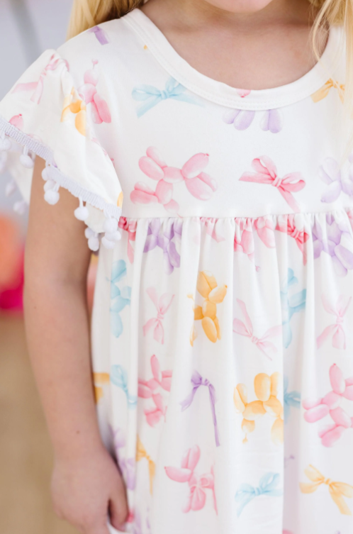 Balloon Animals Pom Pom Dress