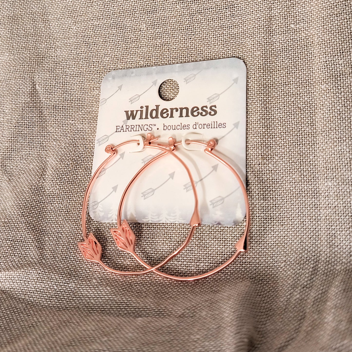 Alloy/Brass Hoop Earrings