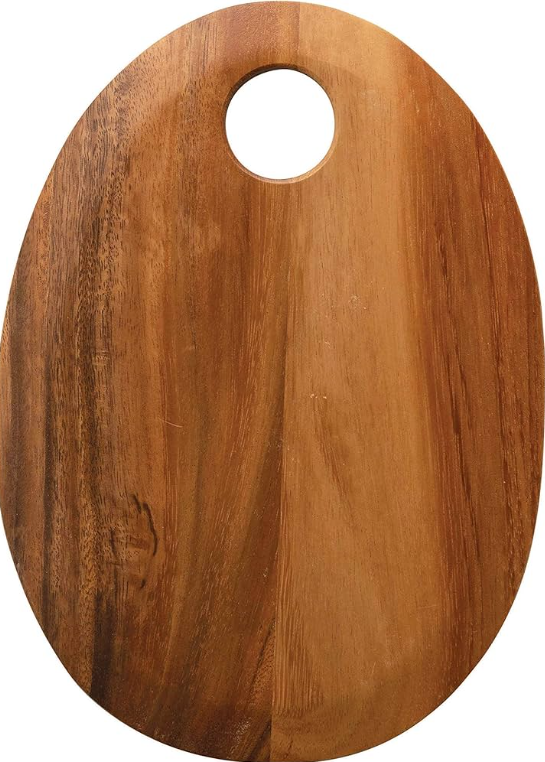 Suar Wood Oval Cutting/Cheese Board