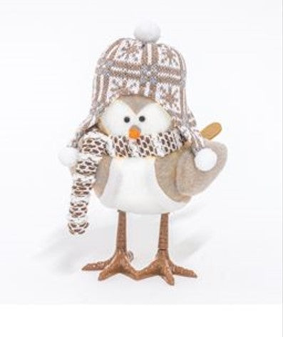 Fabric Winter Bird