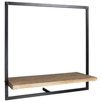 Jonas Shelf, Wood & Iron, Lrg