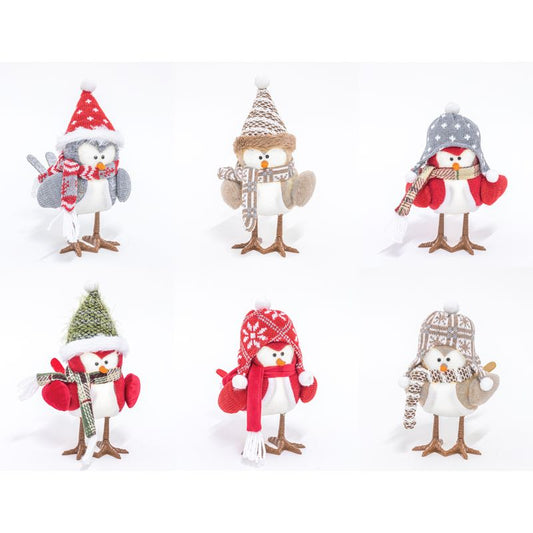 Fabric Winter Bird