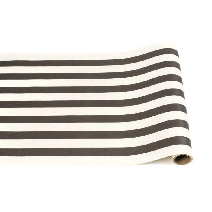 Black Classic Stripe Runner
