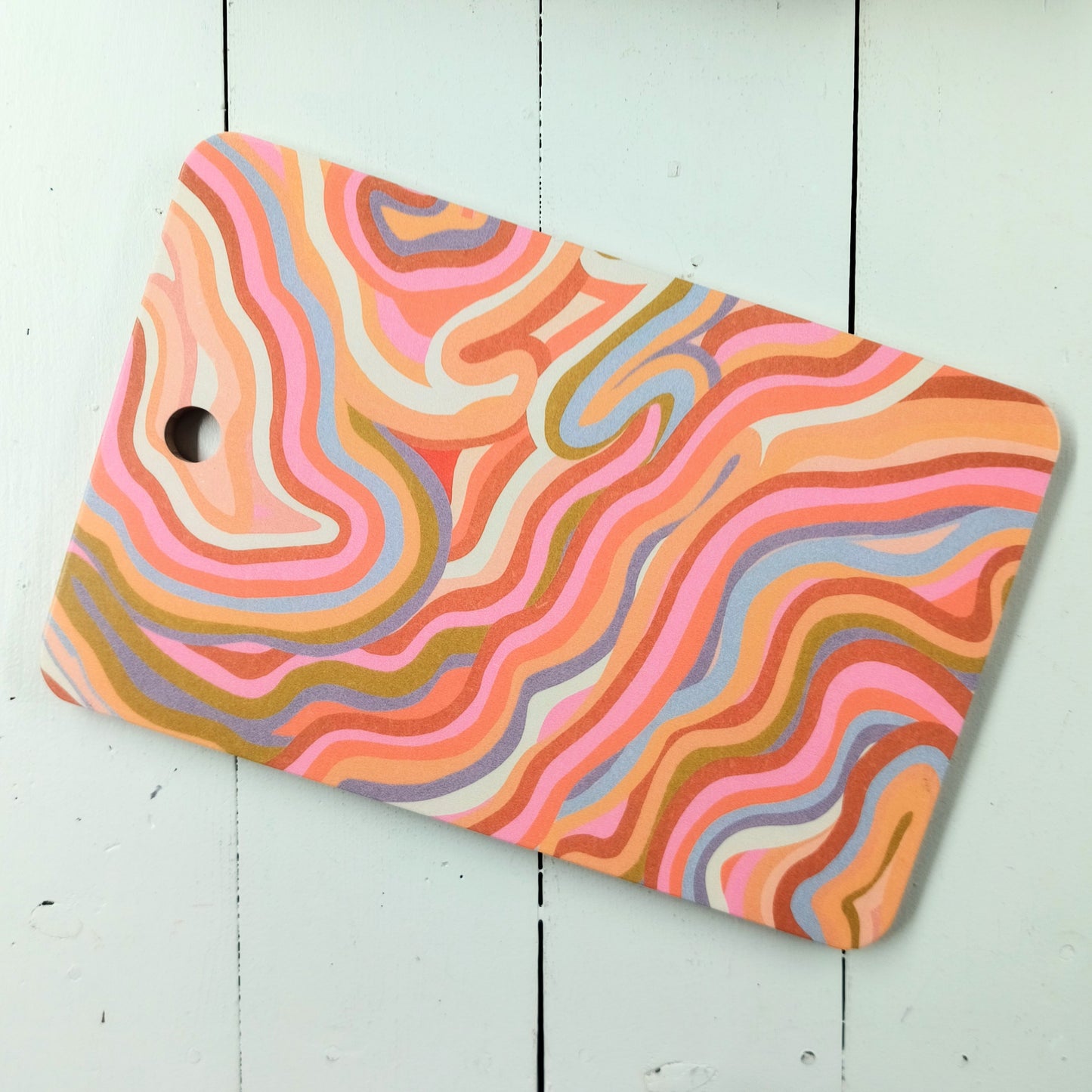 Serving Board w/ Colorful Design