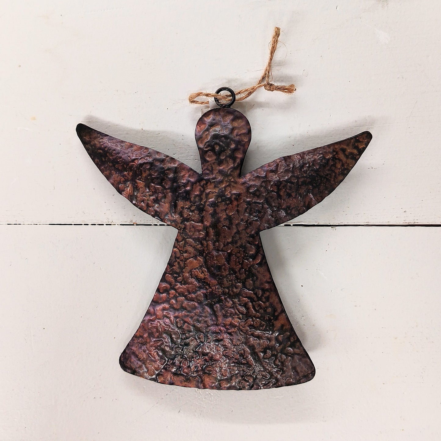 6.5" Metal Angel Ornament