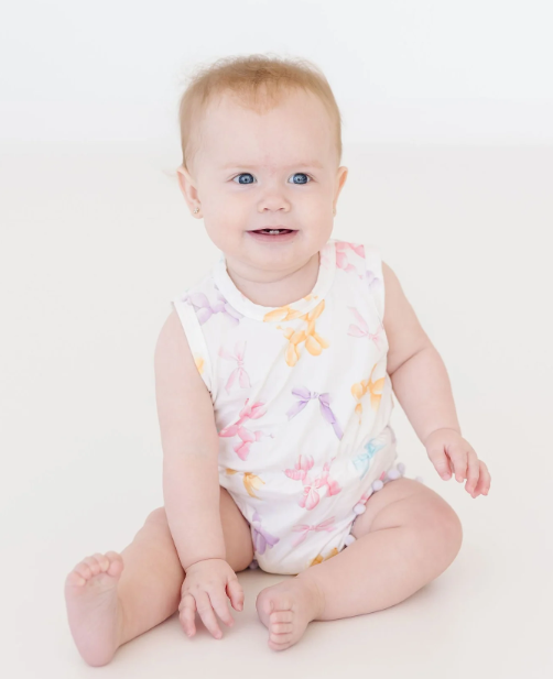 Balloon Animals Pom Pom Romper