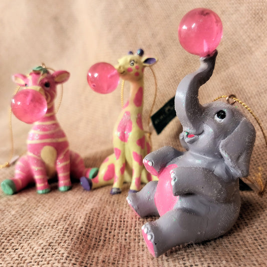 Bubblegum Animal Ornament