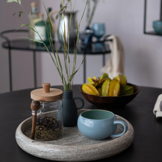 16 oz. Stoneware Mug w/ Reactive Glaze