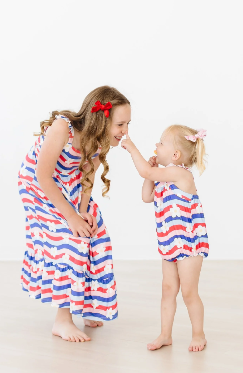 July Vibes Ruffle Maxi Dress