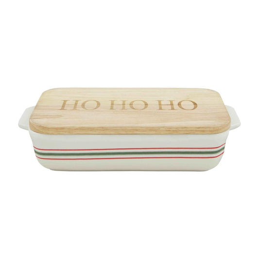 Holiday Baker & Trivet Set
