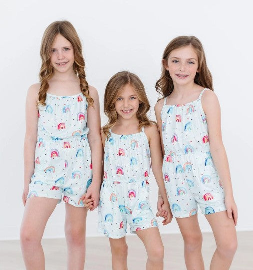 Rainbow Grooves Play Romper