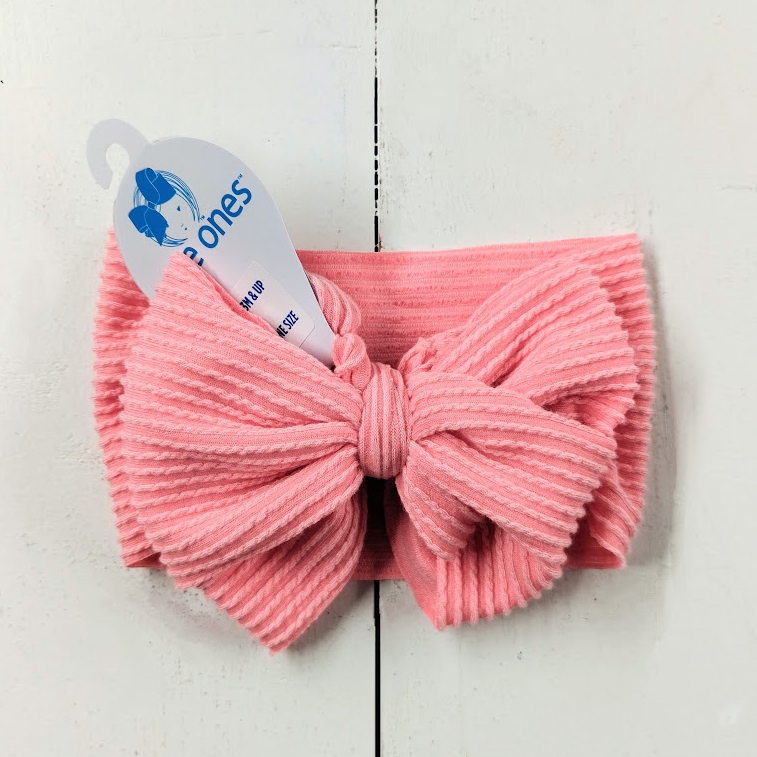 Messy Bow Textured Headwrap