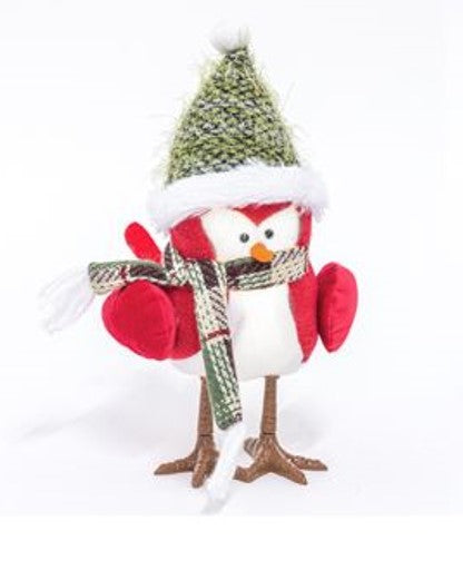 Fabric Winter Bird