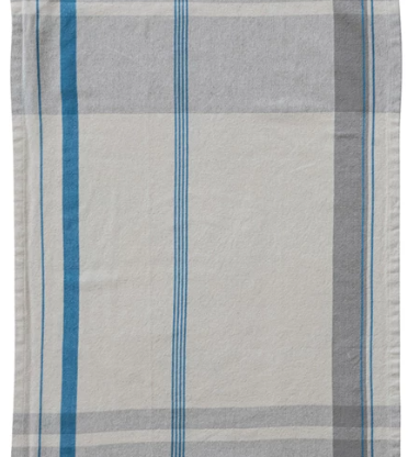 Woven Cotton Plaid Tea Towel