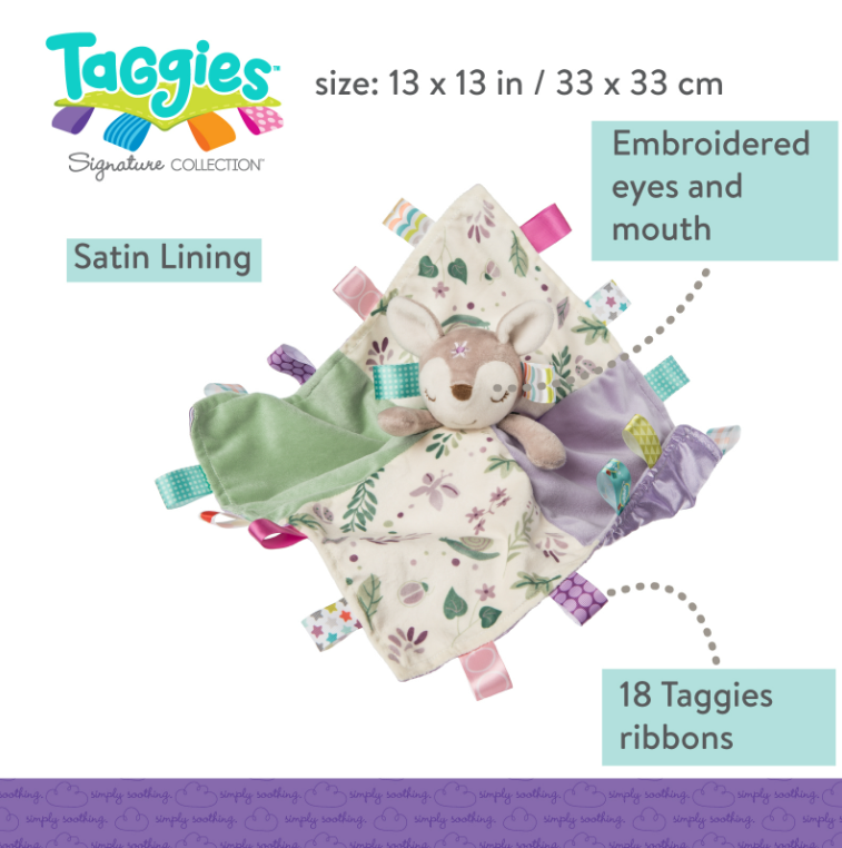 Taggies Flora Fawn Character Blanket