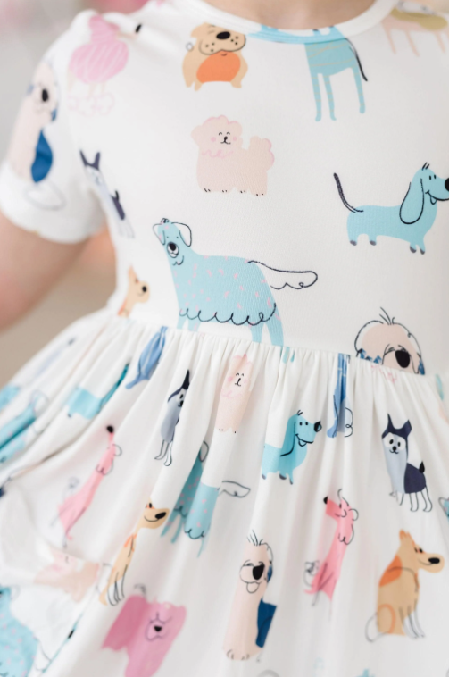 Puppy Pals Pocket Twirl Dress