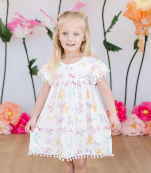Balloon Animals Pom Pom Dress