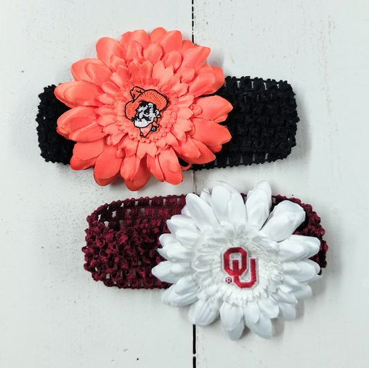 Daisy OU or OSU Headband w/ Gift Box