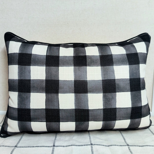 OSU Go Pokes Pillow w/ Checked Back