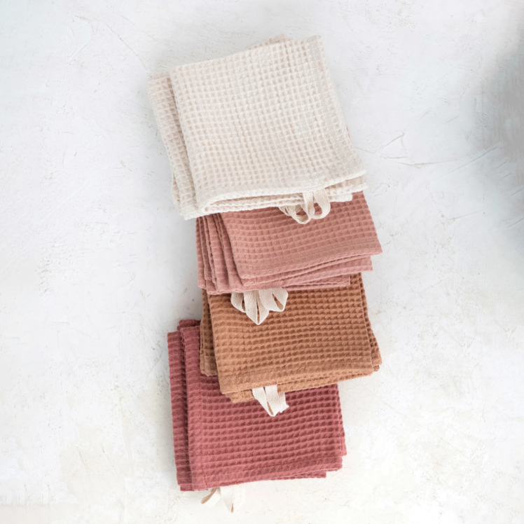 Square Linen & Cotton Dishtowels