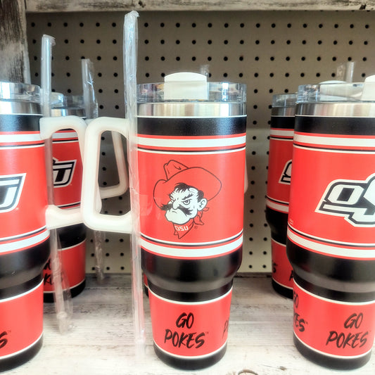 40oz Stainless Metal OSU Cup