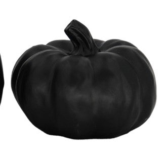 Black Resin Pumpkin