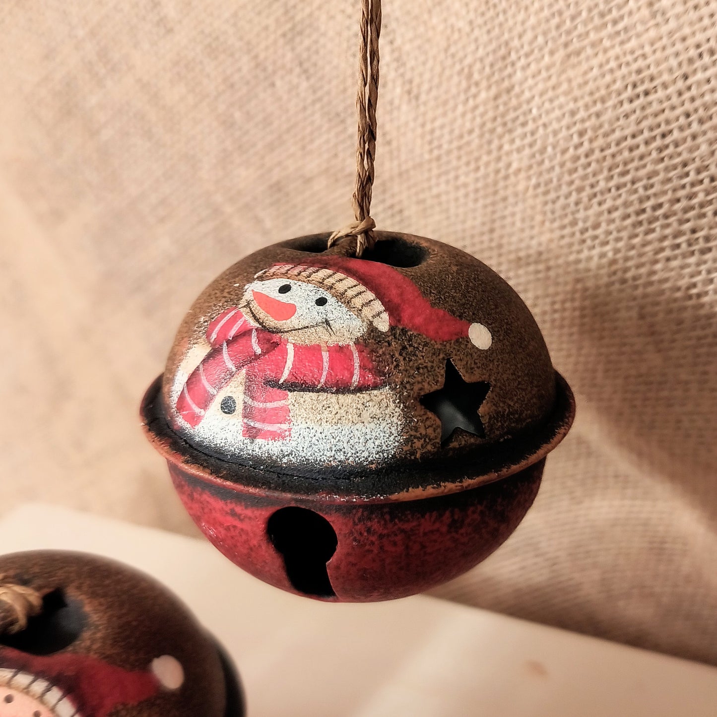 Rustic Bell Ornament