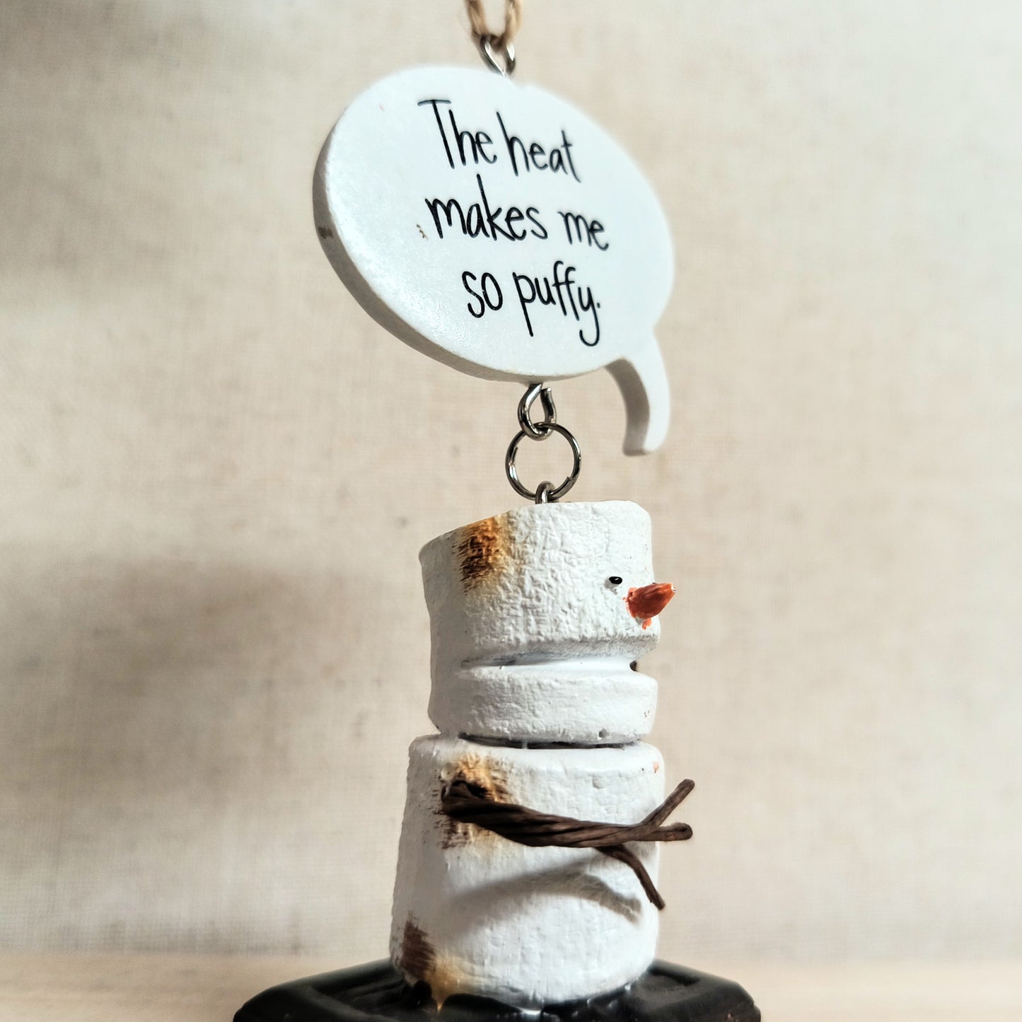 S'mores Snowman Ornament