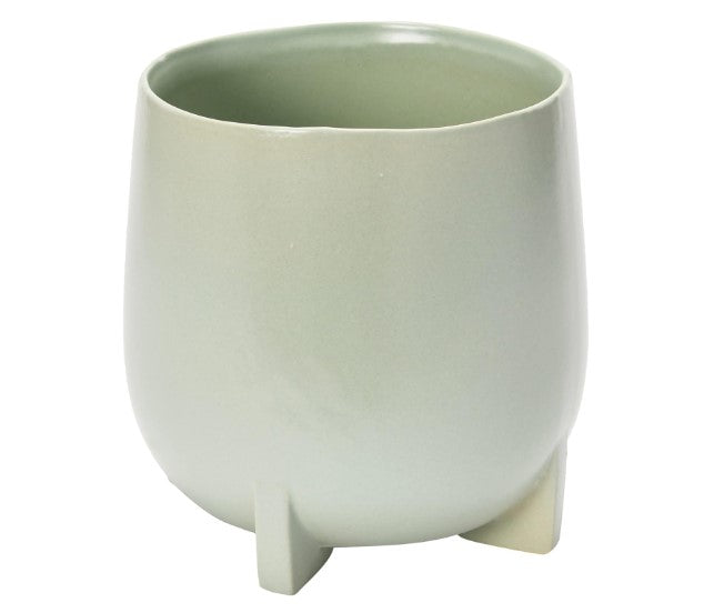 Stoneware Footed Planter