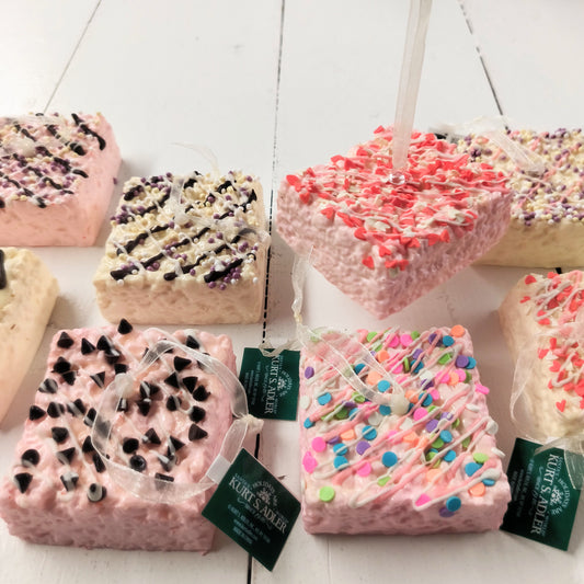 Faux Rice Crispy Ornament