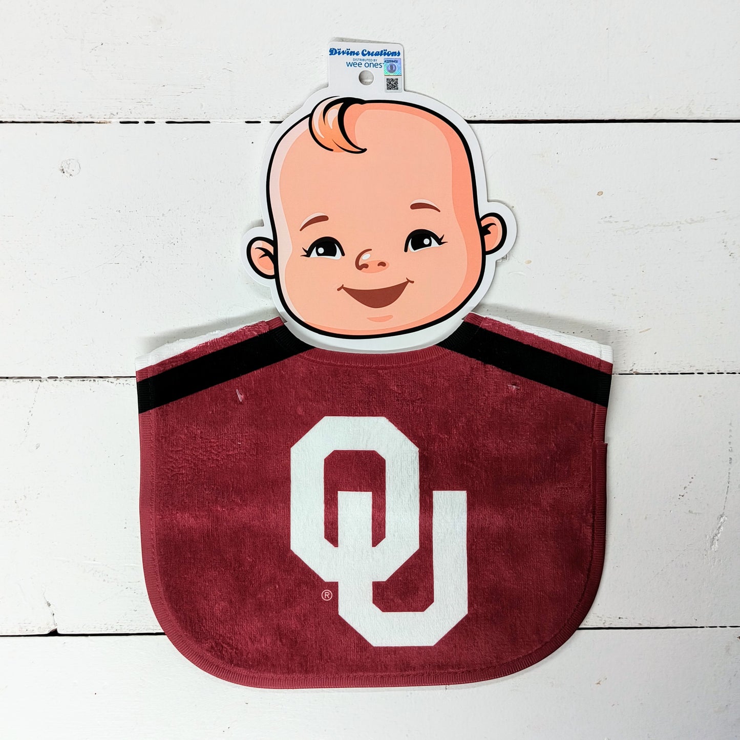OU or OSU Jersey Bib