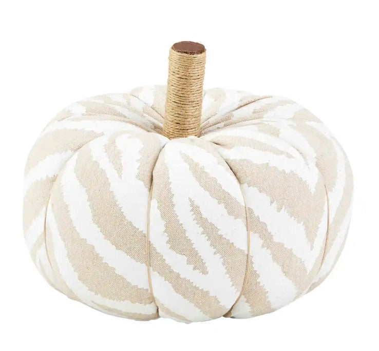 Zebra Print Pumpkin