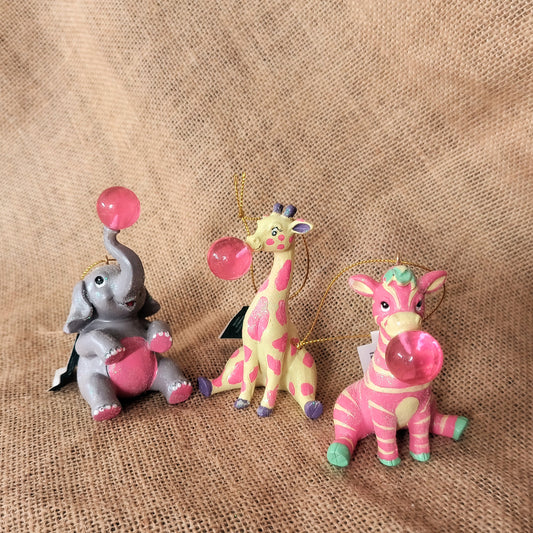 Bubblegum Animal Ornament