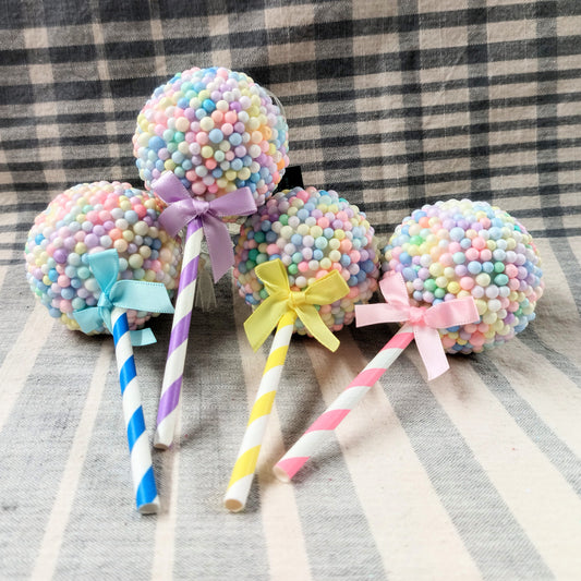 Bubblegum Ball Lollipop Ornament