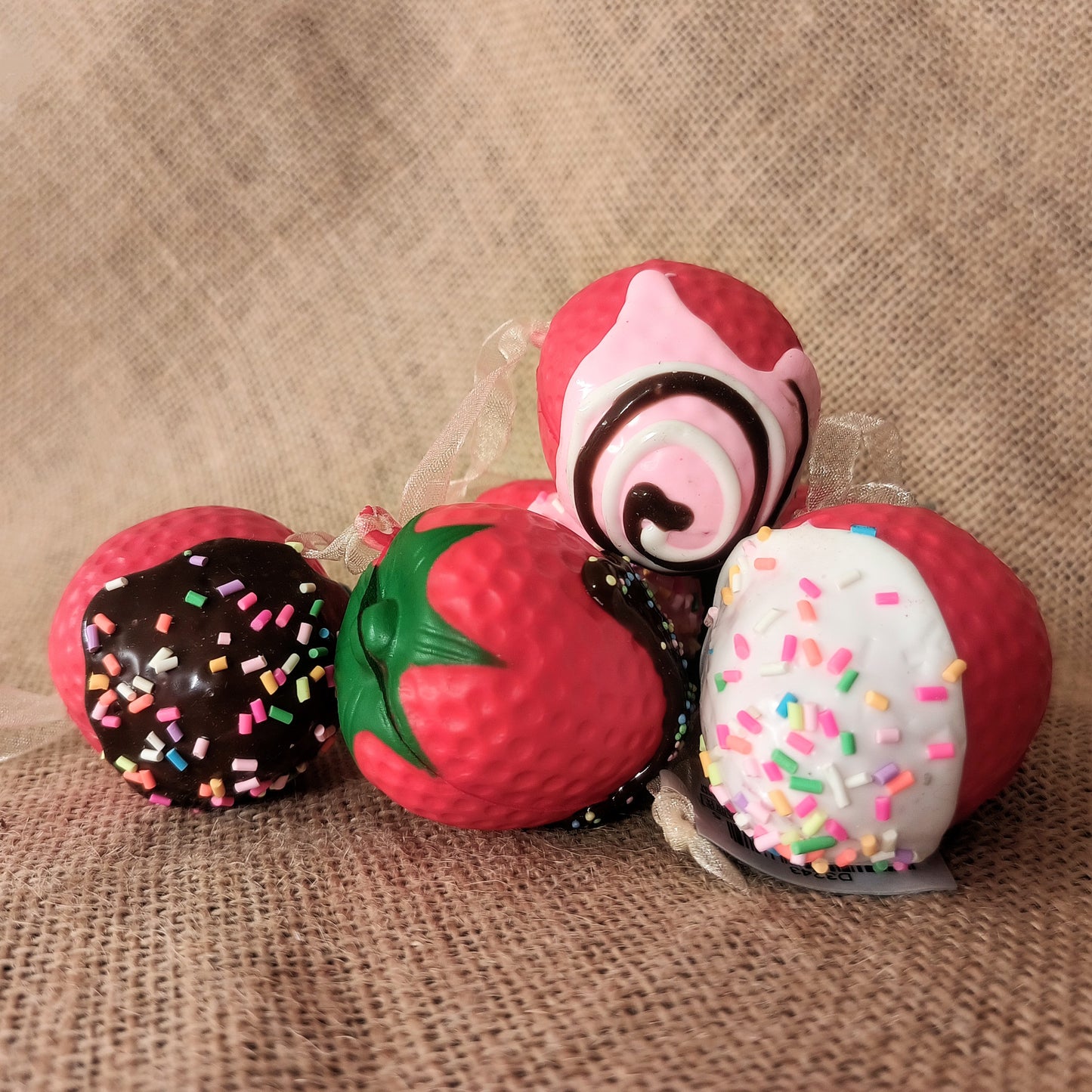 Chocolate Strawberry Ornament