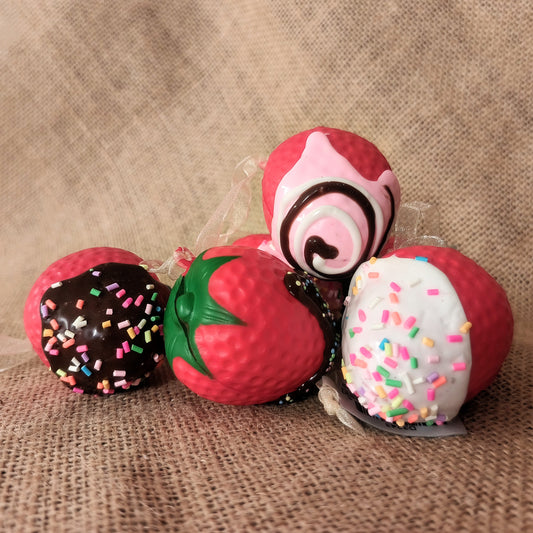 Chocolate Strawberry Ornament
