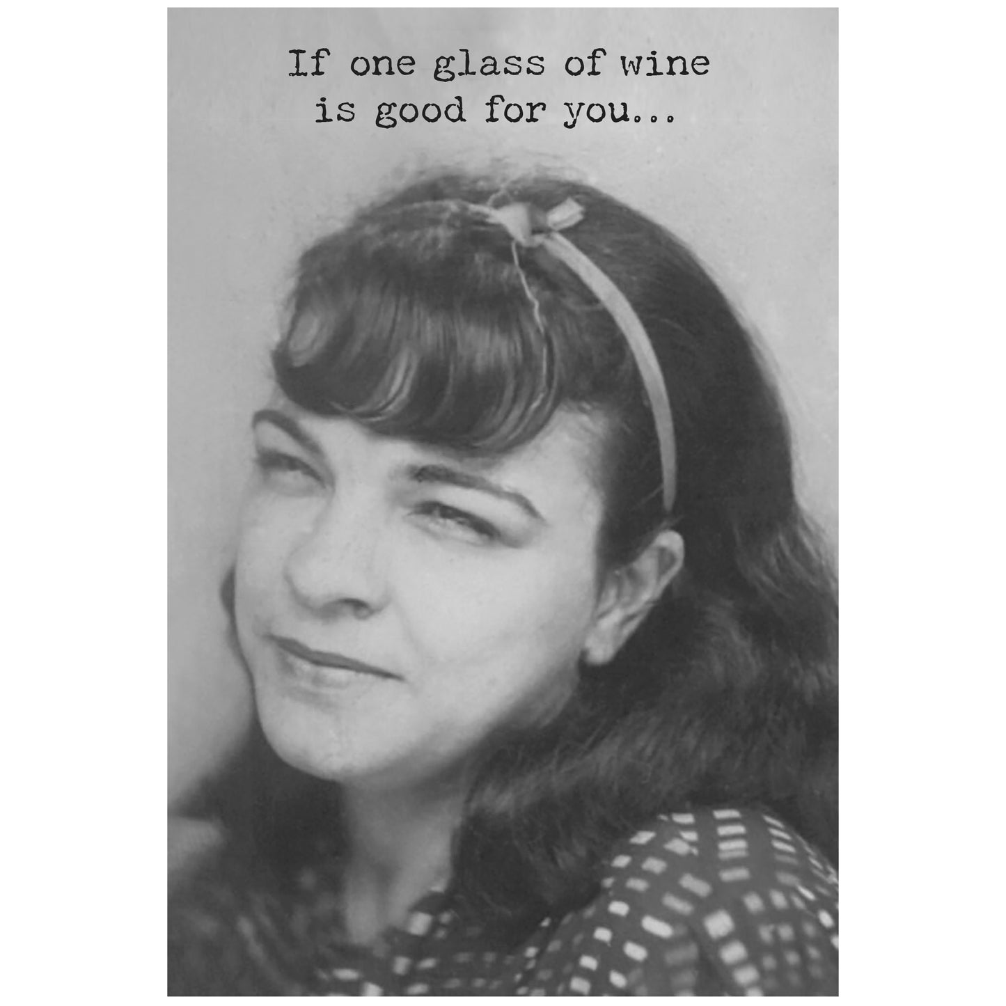 Whole Bottle Greeting Card