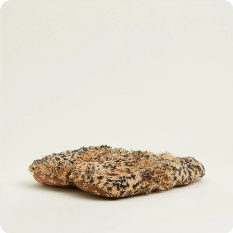 Leopard Warmies Slippers