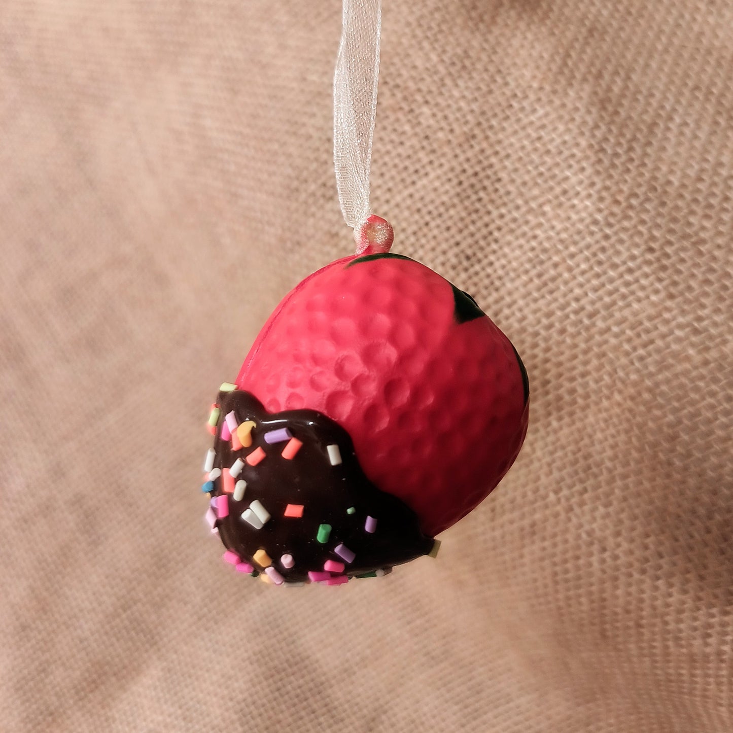 Chocolate Strawberry Ornament