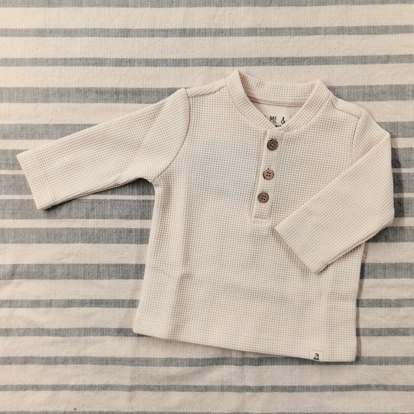 Waffle Shirt - Cream