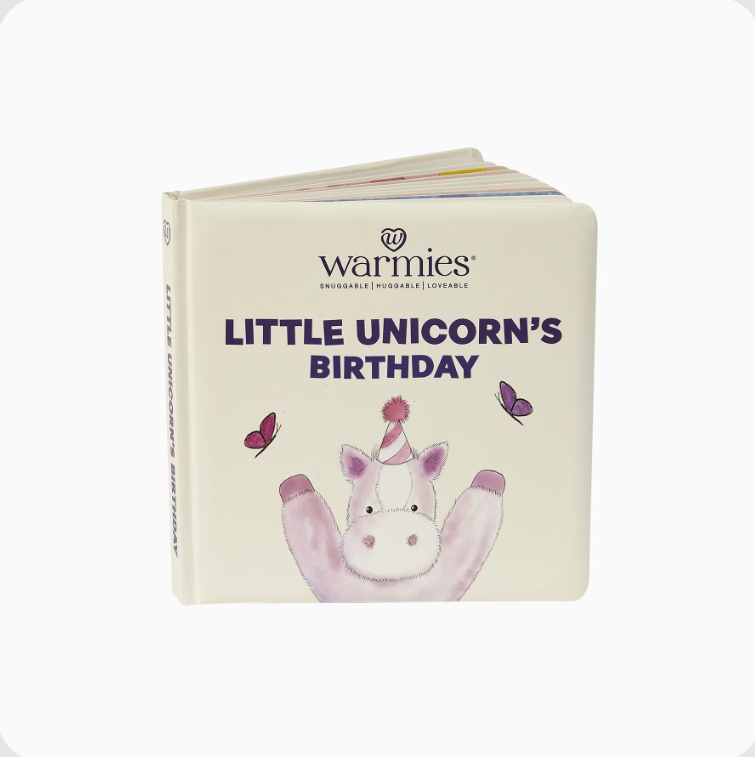 Little Unicorns Birthday Book