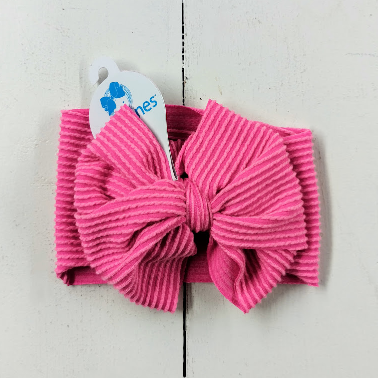 Messy Bow Textured Headwrap