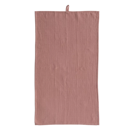 Oversized Linen & Cotton Towel - Putty