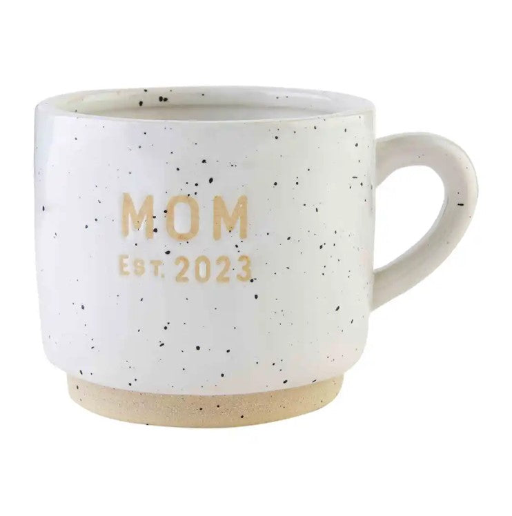 Mom EST 2023 Stacking Mug