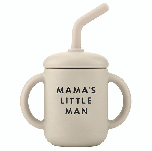 Glass & Sippy Cup Set - Little Man