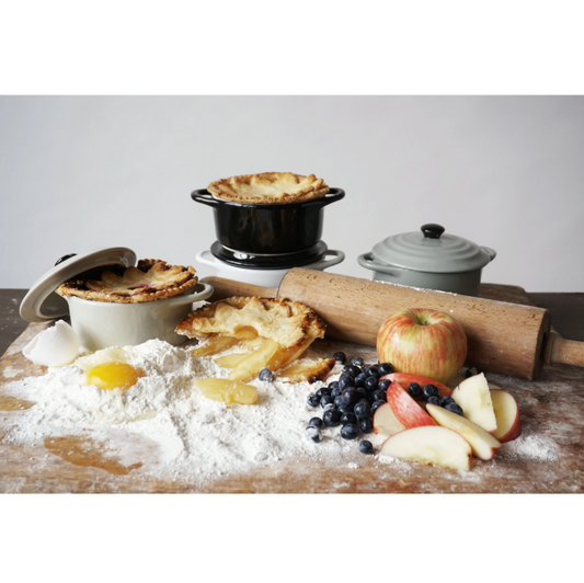 Stoneware Mini Baker w Lid