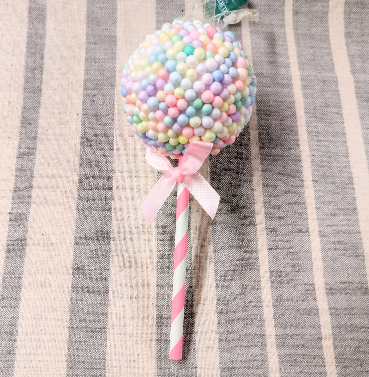 Bubblegum Ball Lollipop Ornament