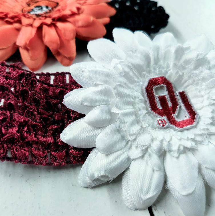Daisy OU or OSU Headband w/ Gift Box