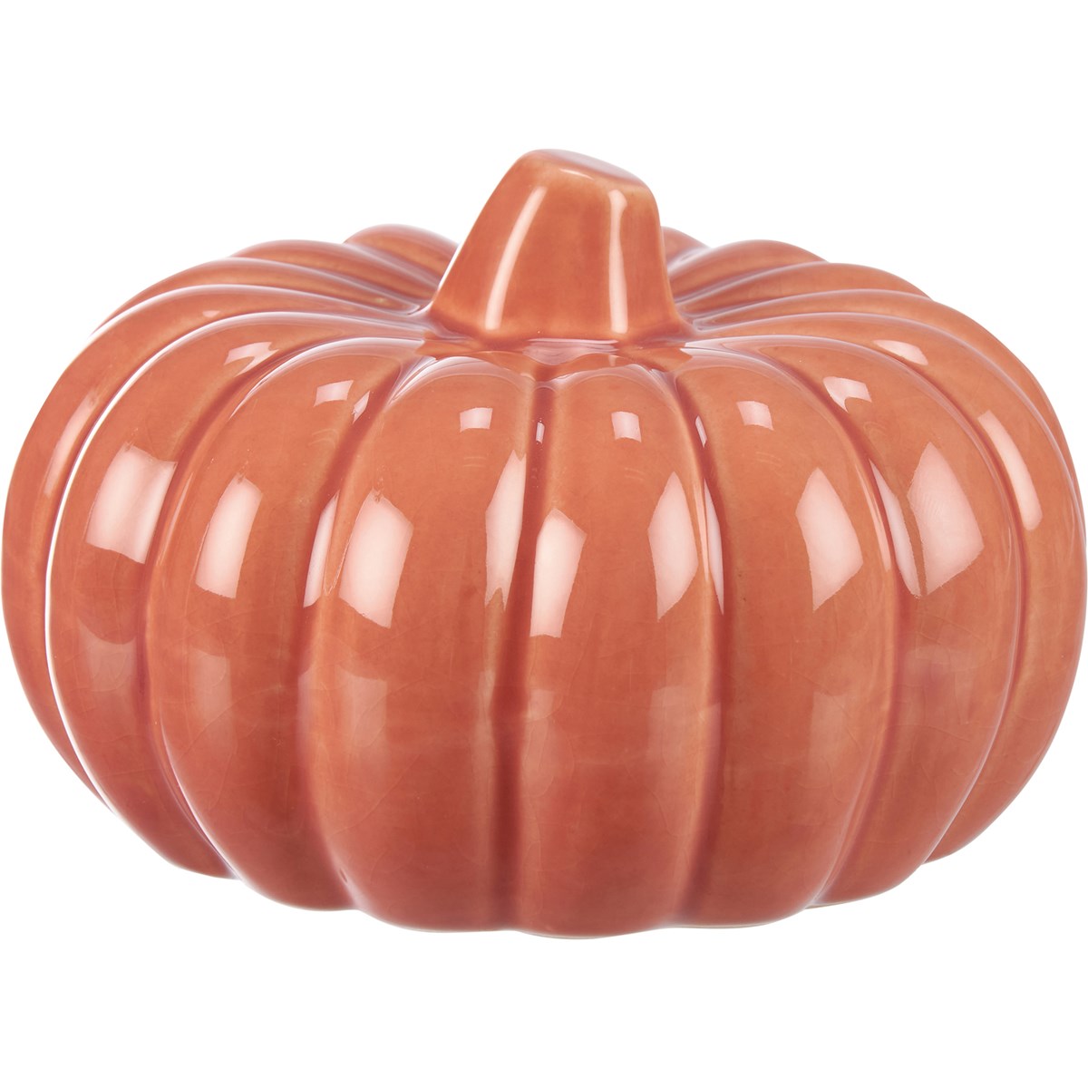 Ceramic Orange Pumpkin